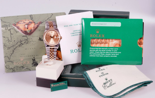 Rolex Datejust Ref. 16233 FullSet Stahl / Gold Two Tone 36mm E-Serie 1991