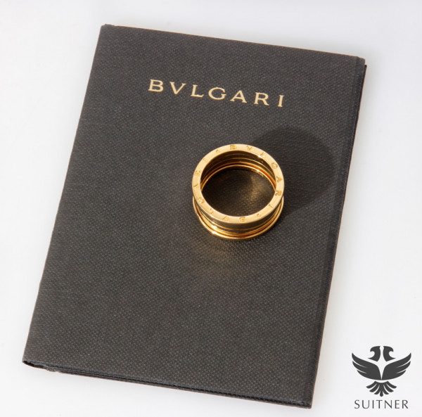 Bvlgari B.zero1 Ring, 4-Band RG 67 NP 3450,- Euro 750 Gold