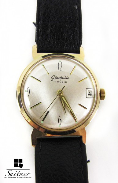 original Glashütte Vintage Uhr sixties classic Kal. 69.1 Handaufzug