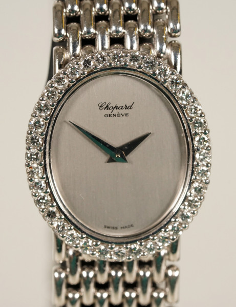 Chopard Classic Diamonds Uhr 750 Weißgold Ref. 5101 L'HEURE DU DIAMANT