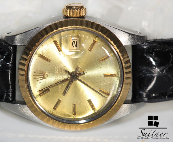 Rolex Lady Datejust Stahl Gold von 1983 Ref. 6917 Automatik Vintage