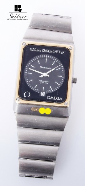 Omega Constellation Marine Chronometer MegaQuarz vintage