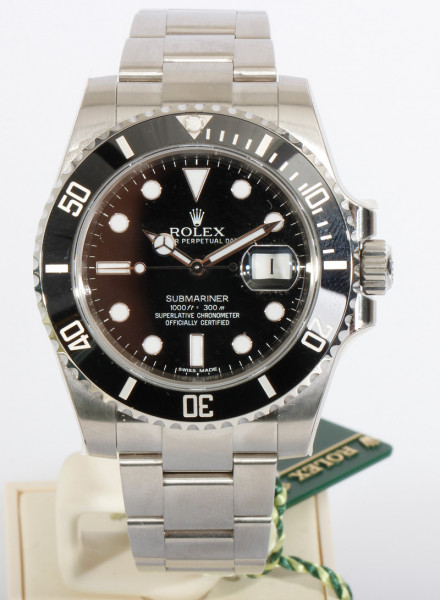 neue Rolex Submariner 116610LN - 2012 voll verklebt FullSet LC100