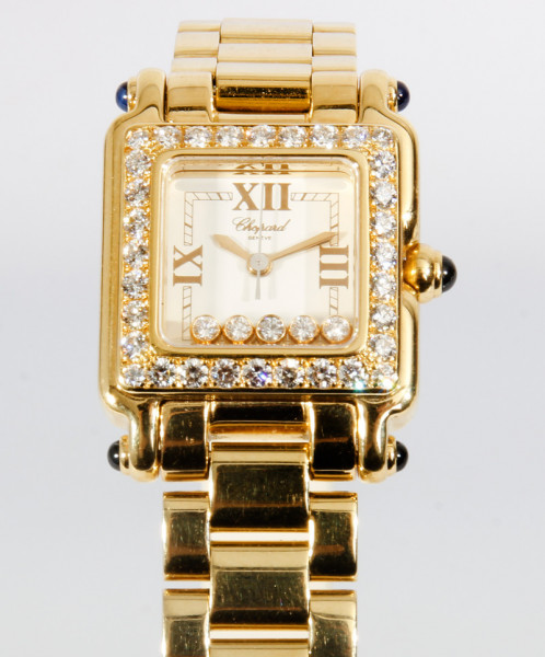 Chopard Happy Sport Diamonds Imperial - 750 Gold - Factory Setting - selten